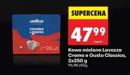 Biedronka Kawa mielona Lavazza Crema e Gusto Classico 2x250 g oferta
