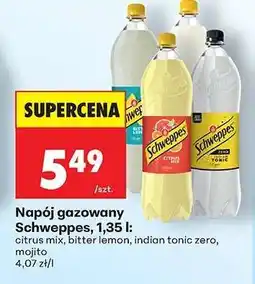 Biedronka Napój gazowany Schweppes, 1,35 l oferta