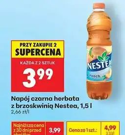 Biedronka Napój czarna herbata z brzoskwinią Nestea, 1,5 l oferta