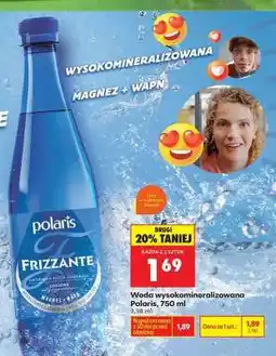 Biedronka Woda wysokomineralizowana Polaris, 750 ml oferta