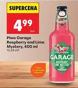 Biedronka Piwo Garage Raspberry and Lime Mystery, 400 ml oferta