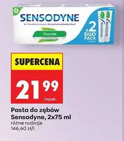 Biedronka Pasta do zębów Sensodyne , 2x75 ml oferta