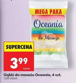 Biedronka Gąbki do masażu Oceania , 4 szt oferta