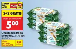 Biedronka Chusteczki Dada Everyday, 3x72 szt oferta