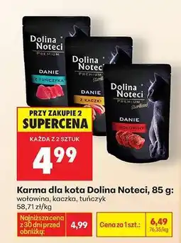 Biedronka Karma dla kota Dolina Noteci, 85 g oferta