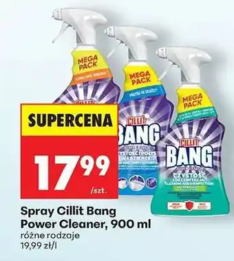Biedronka Spray Cillit Bang Power Cleaner 900 ml oferta