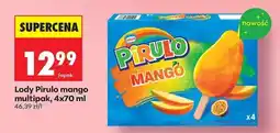 Biedronka Lody Pirulo mango multipak, 4x70 ml oferta