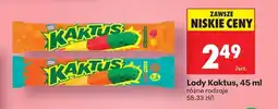 Biedronka Lody Kaktus, 45 ml oferta