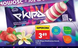 Biedronka Lody Ekipa Multiverse Koral, 110 ml oferta