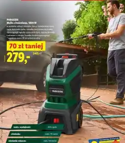 Lidl Parkside Myjka ciśnieniowa 1800 W oferta