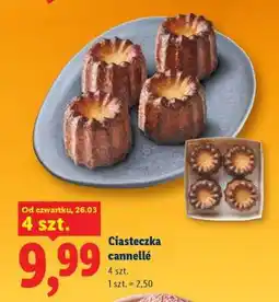 Lidl Ciasteczka cannellé oferta