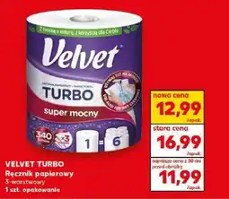 Kaufland VELVET TURBO Ręcznik papierowy oferta