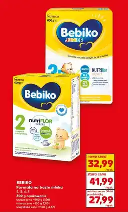 Kaufland BEBIKO Formuła na bazie mleka 2, 3, 4, 5 oferta