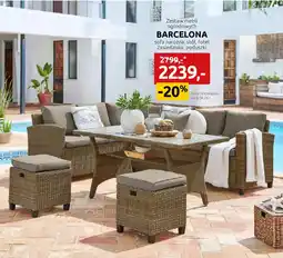 Black Red White Zestaw mebli ogrodowych BARCELONA oferta