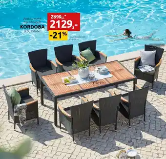 Zestaw mebli ogrodowych KORDOBA