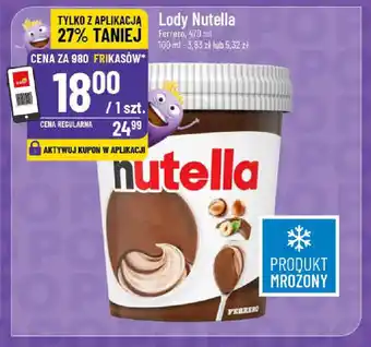 Polomarket Lody Nutella oferta