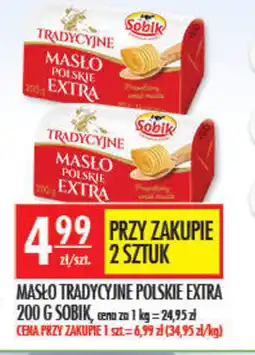 Sklepy Doroty Masło Tradycyjne Polskie Extra Sobik oferta