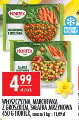 Sklepy Doroty Hortex Włoszczyzna, Marchewka z Groszkiem, Sałatka Jarzynowa oferta
