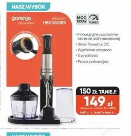 Max Elektro Gorenje Blender HBX1000EB oferta