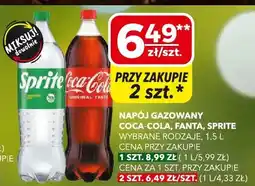 Top Market Napój gazowany Coca-Cola, Fanta, Sprite oferta