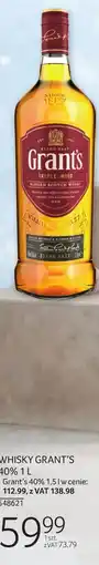 Selgros Whisky Grant's oferta