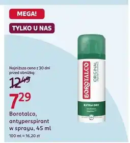 Rossmann Antyperspirant w sprayu oferta