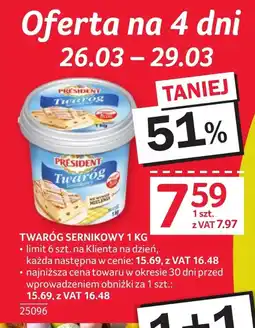 Selgros Twaróg President oferta