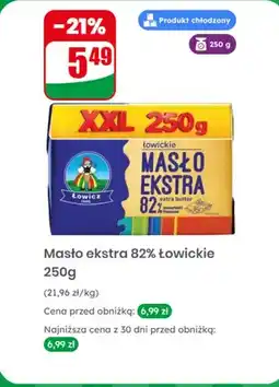 Dino Masło ekstra 82% Łowickie oferta