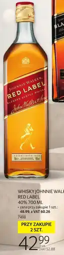 Selgros Whisky Johnnie Walker oferta