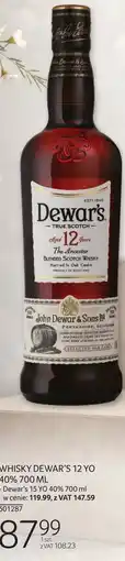 Selgros Whisky Dewar's oferta