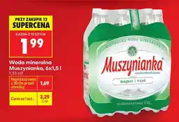 Biedronka Woda mineralna magnez i wapń niskonasycona CO2 oferta