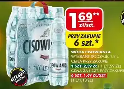Top Market Woda Cisowianka oferta