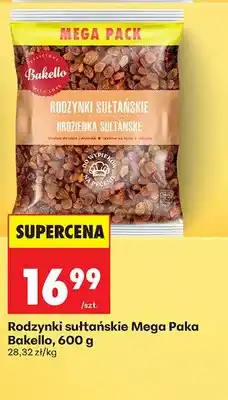 Biedronka Rodzynki sułtańskie Mega Paka oferta