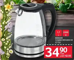Selgros Czajnik elektryczny Bomann oferta