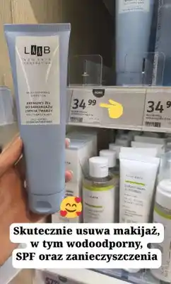 Rossmann Kremowy żel do demakijażu i mycia twarzy multinawilżający Milky Waterfall Hydration oferta