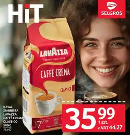 Selgros Kawa ziarnista Lavazza oferta