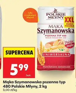 Biedronka Mąka Szymanowska - pszenna typ 480 uniwersalna oferta