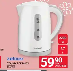 Selgros Czajnik elektryczny Zelmer oferta