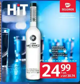Selgros Adam Adam Mickiewicz oferta