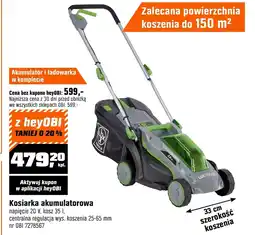 OBI Kosiarka akumulatorowa Lux oferta