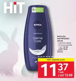 Selgros Żel pod prysznic Nivea oferta