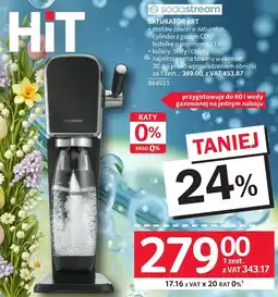 Selgros Saturator do wody Sodastream oferta