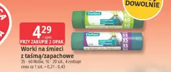 E.Leclerc Worki na śmieci Elembal oferta
