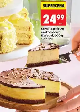 Biedronka Sernik z polewą czekoladową oferta