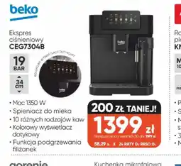 Max Elektro Beko Ekspres ciśnieniowy CEG7304B oferta