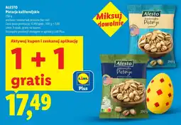 Lidl Pistacje prażone Alesto oferta