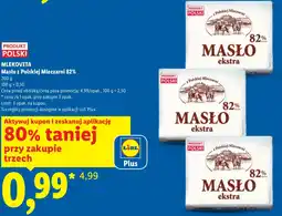 Lidl Masło oferta