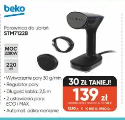 Max Elektro Beko Parownica do ubrań STM7122B oferta