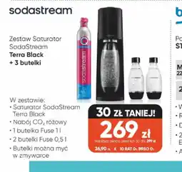 Max Elektro SodaStream Saturator Terra Black oferta
