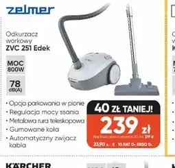 Max Elektro Odkurzacz workowy Zelmer ZVC 251 Edek oferta
